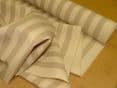 Prestigious Textiles Beige & Cream Ticking Curtain /Upholstery Fabric